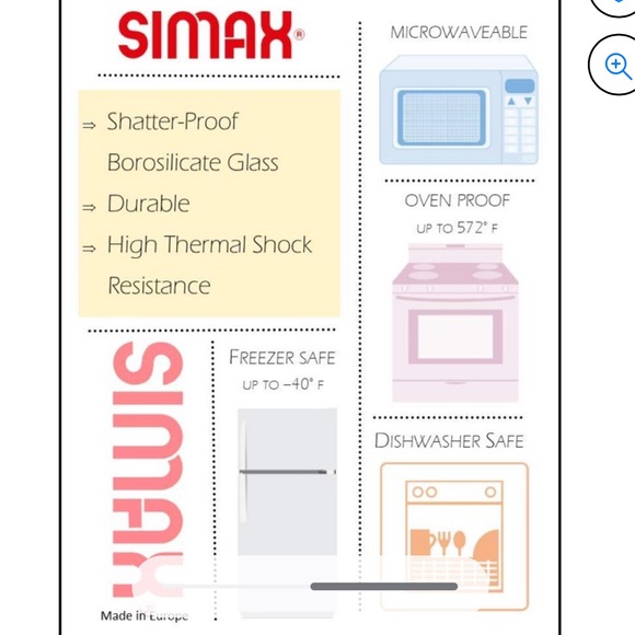 Simax Glassware Chicken Roaster Pour Spout Borosilicate Glass Europe - Picture 6 of 11